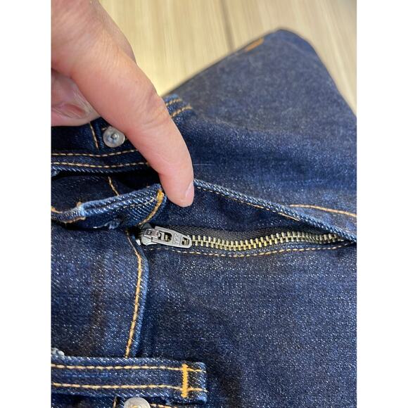 streetwear everyday Rag & Bone high rise skinny jeans sz 29 dark wash denim - Picture 12 of 12